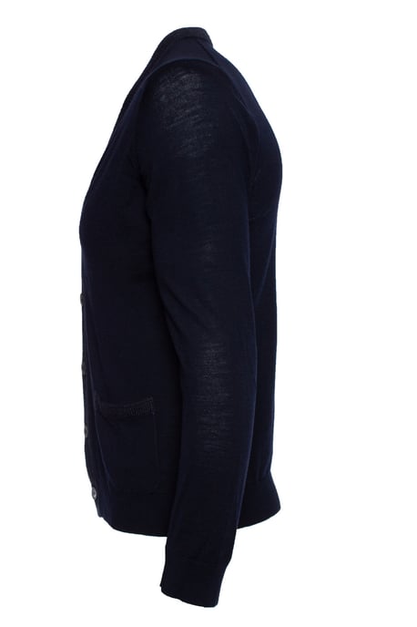 Lanvin Blå ullkofta - Image 3