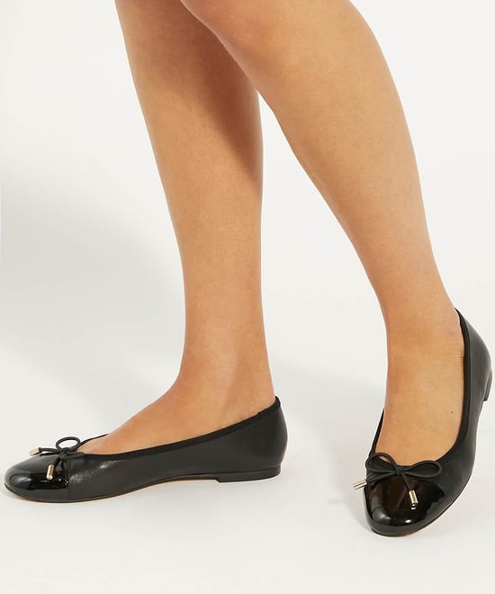 Dune Ladies Wf Highest - Wide Fit Round Toe Ballet Flats - Image 3