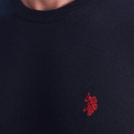 Men's Round Neck Knit Sweater US42173048 - Image 2