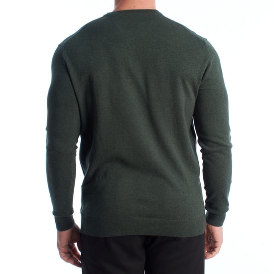 Herren-Strickpullover mit Rundhalsausschnitt US42173048 - Image 3