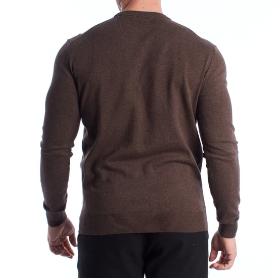 Herren-Strickpullover mit Rundhalsausschnitt US42173048 - Image 3