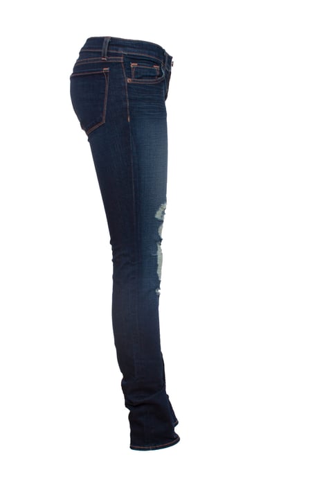 J Brand Blå slitna jeans - Image 4