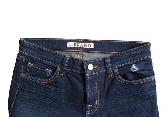 J Brand Blå slitna jeans - Image 5