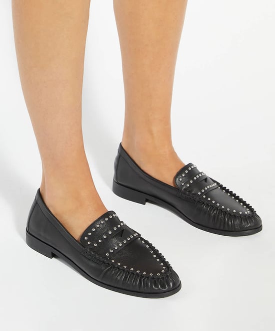 Dune Ladies Gazillion - Studded Leather Penny Loafers - Image 3