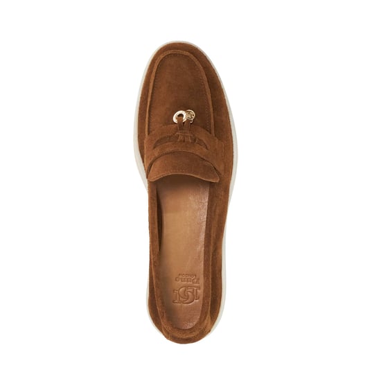 Dune Ladies Grinning - Suede Slip On Loafers - Image 4