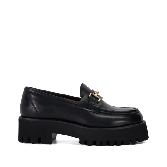 Dune Ladies Groundbreaking - Chunky Branded Snaffle Trim Loafer - Image 2