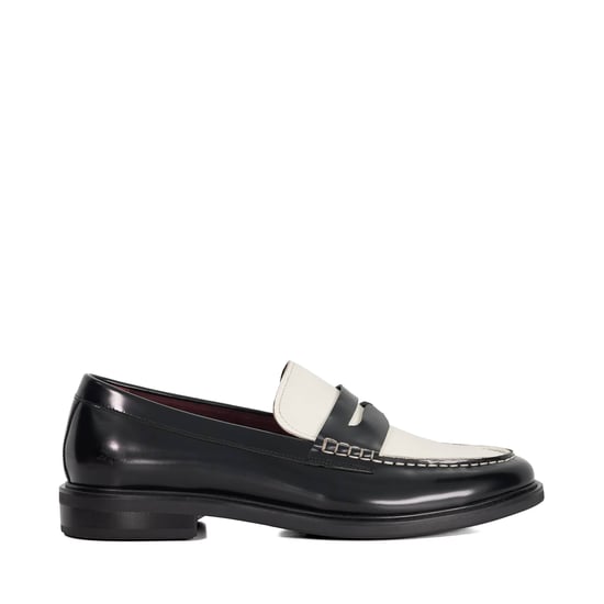 Dune Mens Sascha - Leather Penny Loafers - Image 2