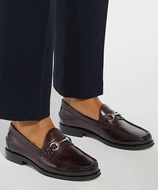 Dune Mens Simmi - Leather Square Toe Loafers - Image 3