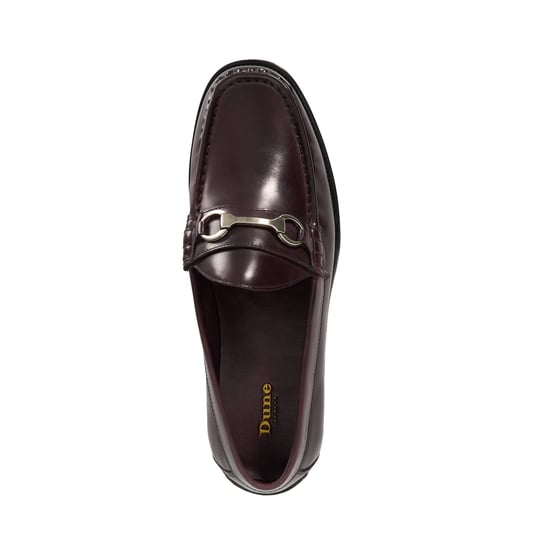 Dune Mens Simmi - Leather Square Toe Loafers - Image 4
