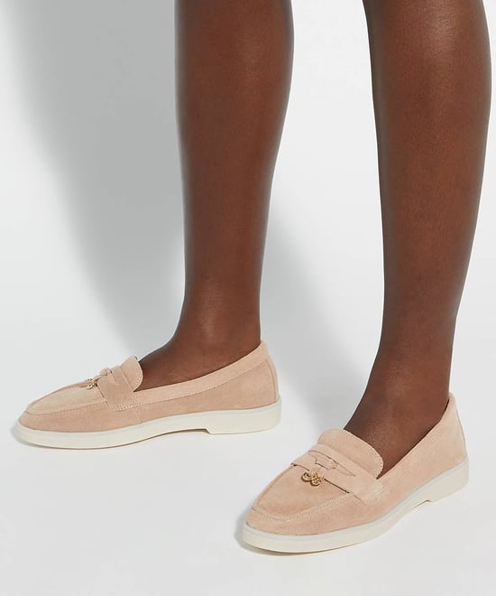 Dune Ladies Grinning - Suede Slip On Loafers - Image 3