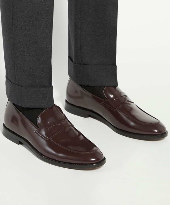 Dune Mens Surrey - Premium Leather Penny Loafers - Image 3