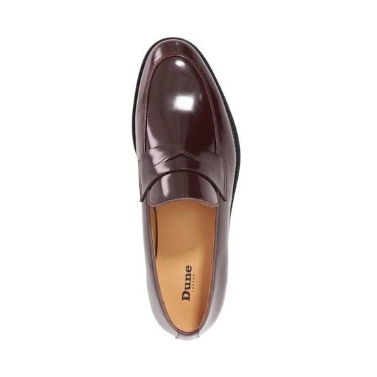 Dune Mens Surrey - Premium Leather Penny Loafers - Image 4