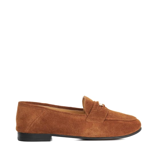 Dune Ladies Greek - Coin Penny Trim Crush Back Loafers - Image 2