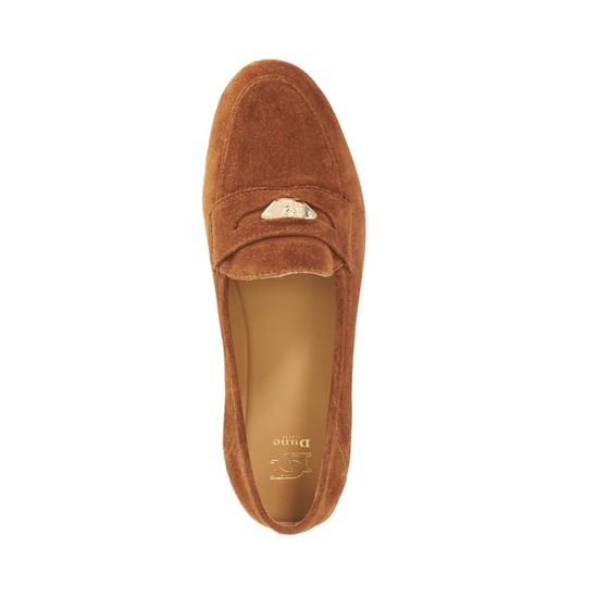 Dune Ladies Greek - Coin Penny Trim Crush Back Loafers - Image 4