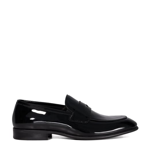 Dune Mens Spin - Slip On Penny Trim Loafers - Image 2