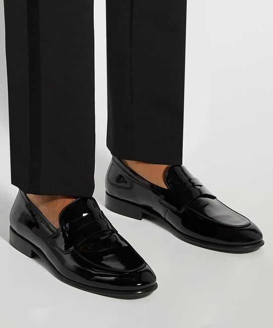 Dune Mens Spin - Slip On Penny Trim Loafers - Image 3