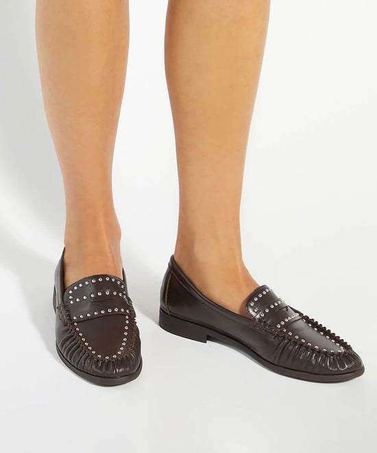 Dune Ladies Gazillion - Studded Leather Penny Loafers - Image 3