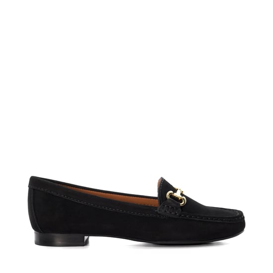 Dune Ladies Glenniee - Suede Snaffle Trim Loafers - Image 2