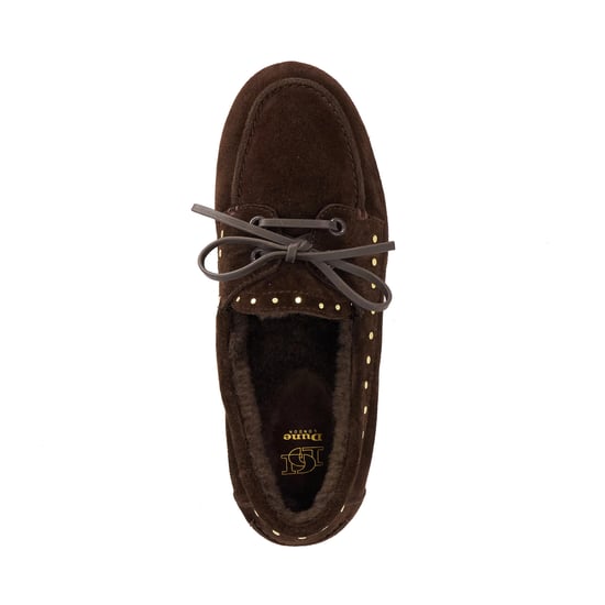 Dune Ladies Gracefull - Studded Faux Fur Lined Moccasins - Image 4