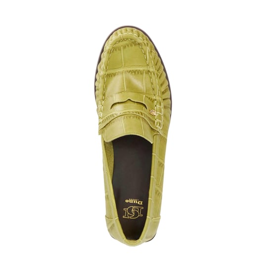 Dune Ladies Grisella - Leather Slip On Ruched Toe Loafers - Image 4