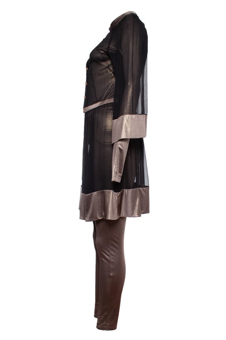 Chanel golden catsuit - Image 5