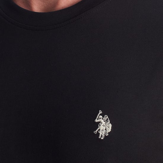 Herren-T-Shirt aus Baumwolle mit kurzen Ärmeln US42154026 - Image 2