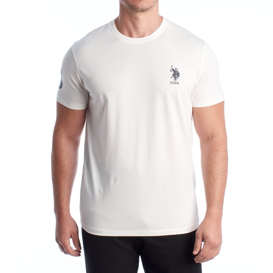 Herren-T-Shirt aus Baumwolle mit kurzen Ärmeln US42154027 - Image 1