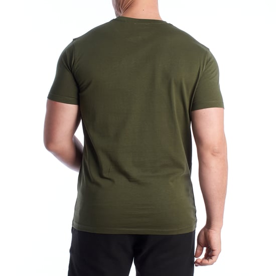 Herren-T-Shirt aus Baumwolle mit kurzen Ärmeln US42154022 - Image 4