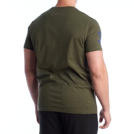 Herren-T-Shirt aus Baumwolle mit kurzen Ärmeln US42154027 - Image 5