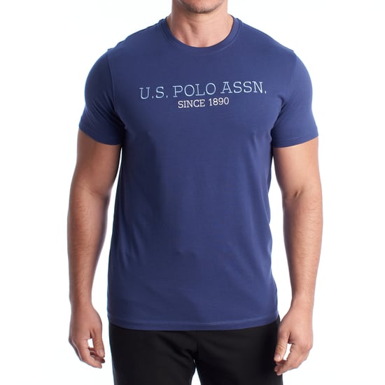 Herren-T-Shirt aus Baumwolle mit kurzen Ärmeln US42154022 - Image 1