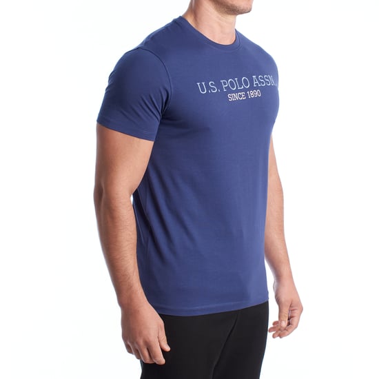 Herren-T-Shirt aus Baumwolle mit kurzen Ärmeln US42154022 - Image 3