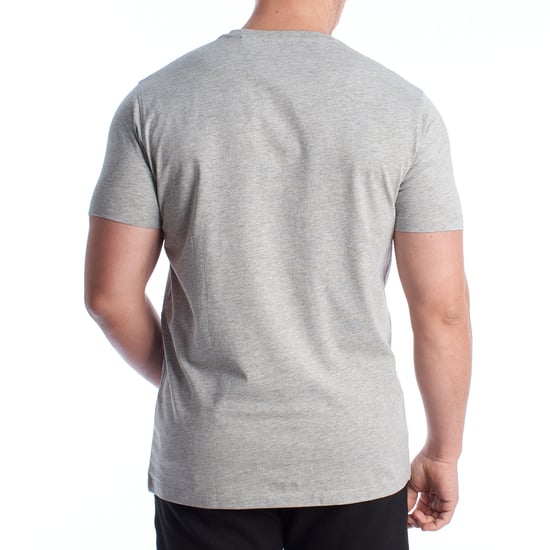 Herren-T-Shirt aus Baumwolle mit kurzen Ärmeln US42154024 - Image 3
