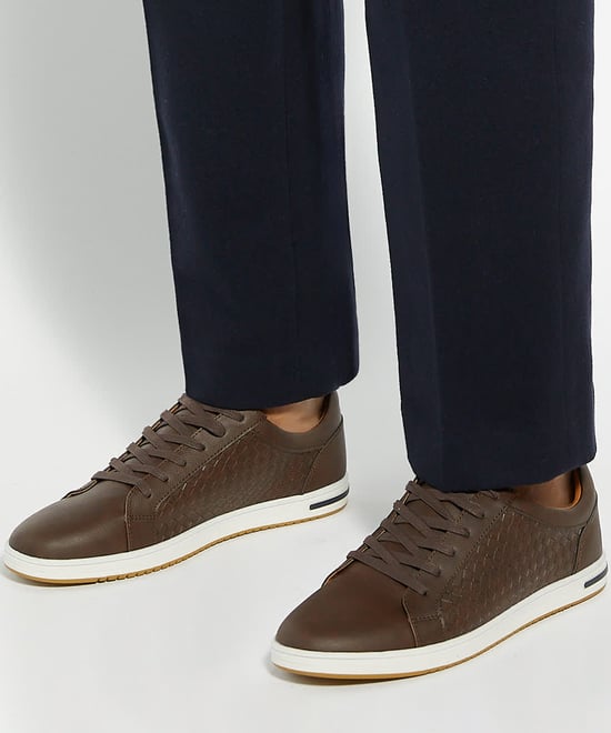 Dune Mens Tezzy Weave Wf - Lace-Up Weave Trainers - Image 3