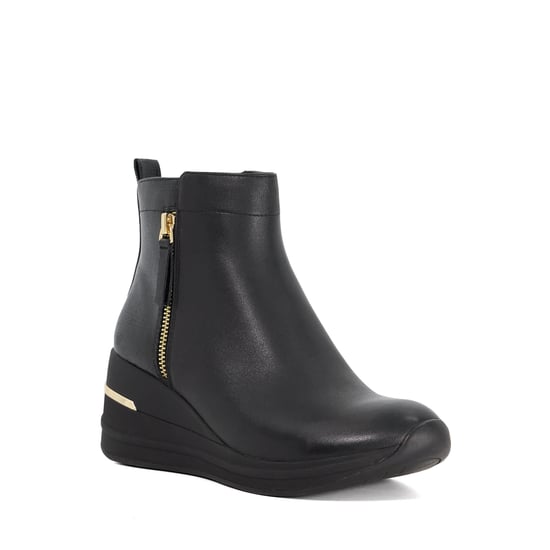 Dune Ladies Everyone - Leather Wedge Ankle Boots - Image 1