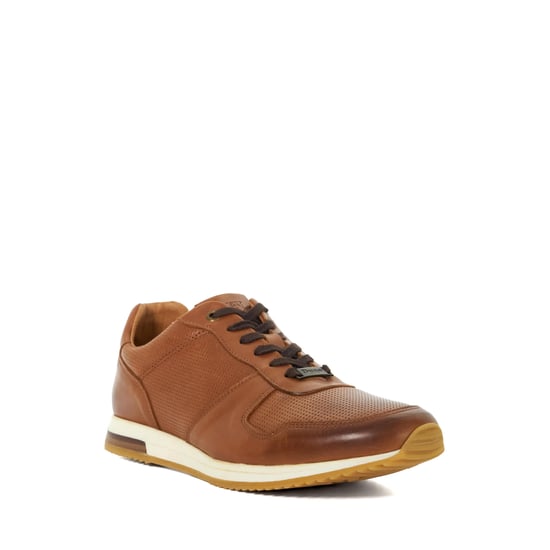 Dune Mens Wf Trilogy - Wide Fit Lace-Up Runner Trainers - Image 1