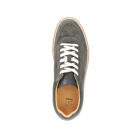 Dune Mens Tony - Suede Lace-Up Trainers - Image 4