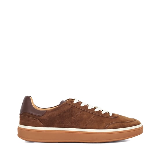 Dune Mens Tony - Suede Lace-Up Trainers - Image 2