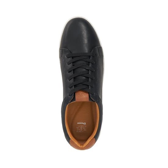 Dune Mens Tezzy - Perforated Lace-Up Trainers - Image 4