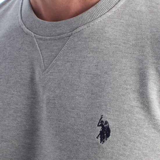 Herren-Sweatshirt mit Rundhalsausschnitt 64712 - Image 3