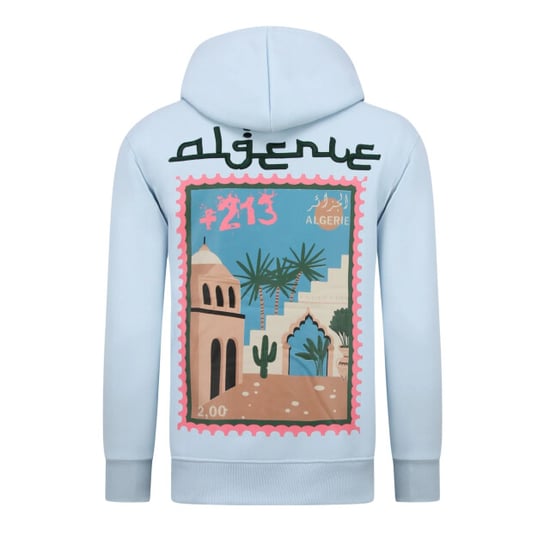 Top-Star Oversized hoodie met capuchon algerie print - Image 4