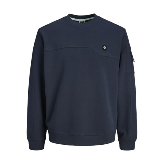 Jack & Jones Jcojoe sweat crew neck smu navy - Image 1
