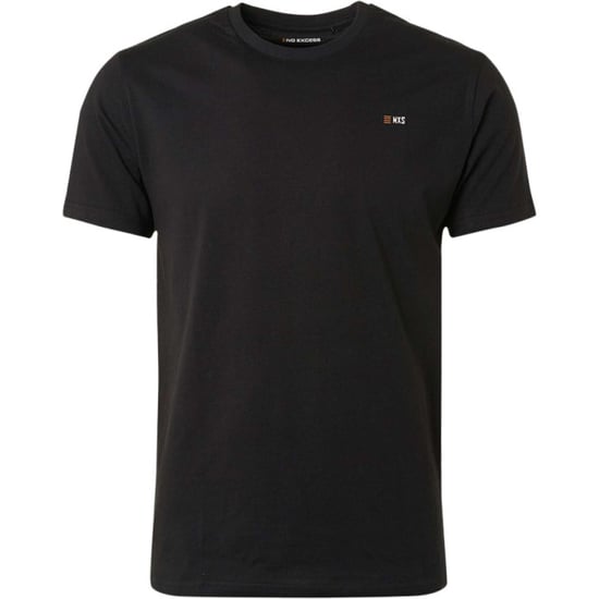No Excess T-shirt crewneck solid basic black - Image 5