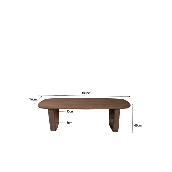 Livingfurn salontafel cortez 130cm - - Image 5