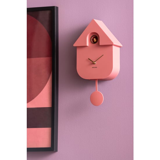 Karlsson wandklok modern cuckoo oro rose tan - Image 3
