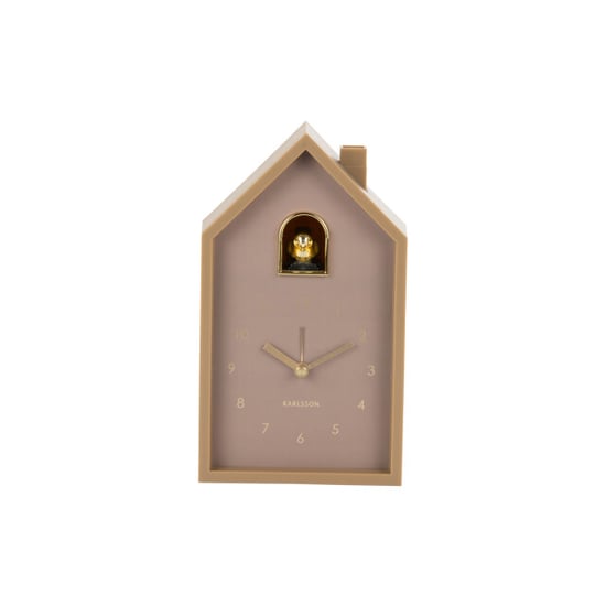 Karlsson wekker modern cuckoo oro mocha brown - Image 4