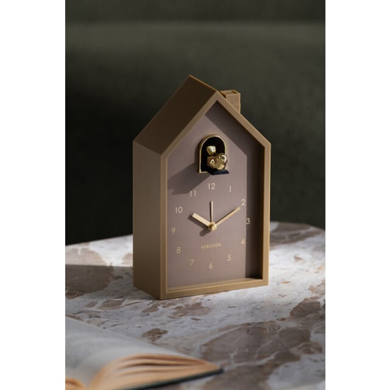Karlsson wekker modern cuckoo oro mocha brown - Image 5