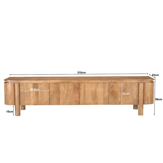 Livingfurn tv-meubel salano 210 cm - - Image 3