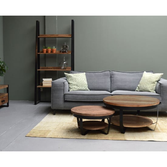 Brix salontafel mark 65x65x33 mangohout - Image 3