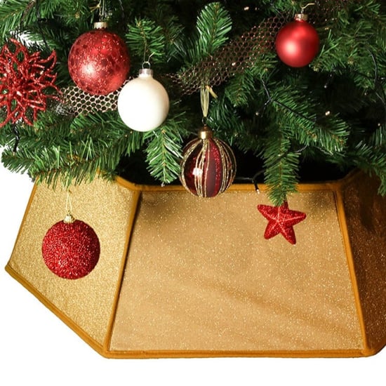 Unique Living kerstboomrok zita 40x25cm - - Image 1