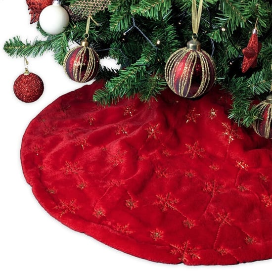 Unique Living kerstboomrok amara 120x120cm - - Image 1